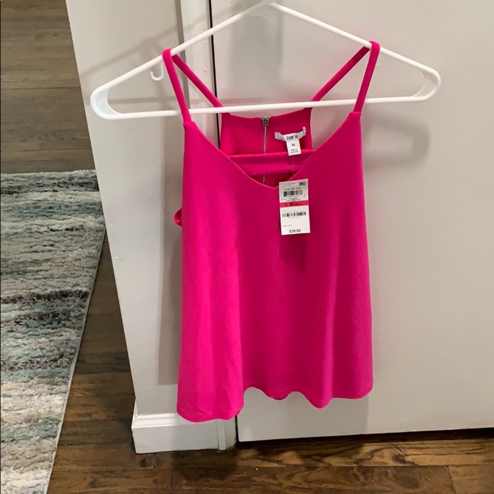 Hot pink tank